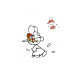 En vacances: Coloriages et stickers petit Lapin Blanc