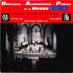 Dialogues Acclamations Et Prières De La Messe