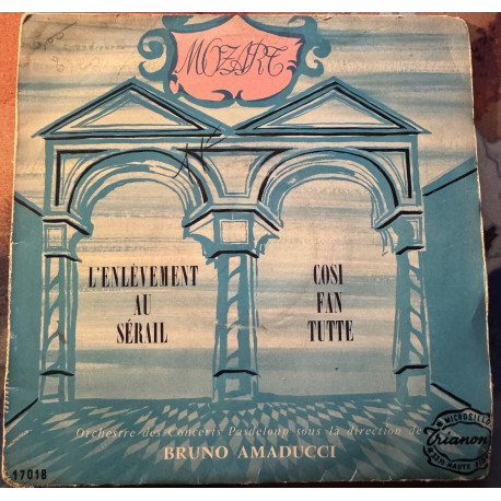 L'enlevement au serail , cosi fan tutte - MOZART