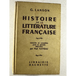 Histoire de la litterature francaise
