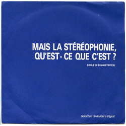 Mais La Stéréophonie Qu'est-Ce Que C'est