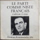 Le Parti Communiste Français S'adresse À Vous - Élections...