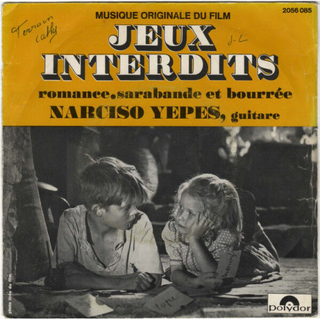 Musique Originale Du Film Jeux Interdits (Romance.Sarabande Et...