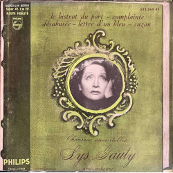 Lys GAUTY LE BISTROT DU PORT - LETTRE D'UN BLEU -SUZON
