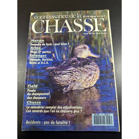 Connaissance de la chasse n°178