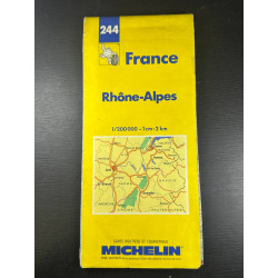 France - Rhône-Alpes 1/200 000 - 1cm : 2 km n°244