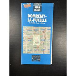 Domrémy-La-Pucelle 1:25000. 1 cm 250m - 3216 E