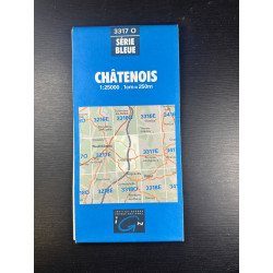 Châtenois 1:25000.1cm 250m 3317 O