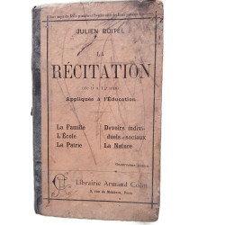 La récitation (de 9 à 12 ans)