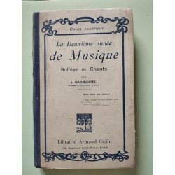 La deuxième année de musique solfège et Chants