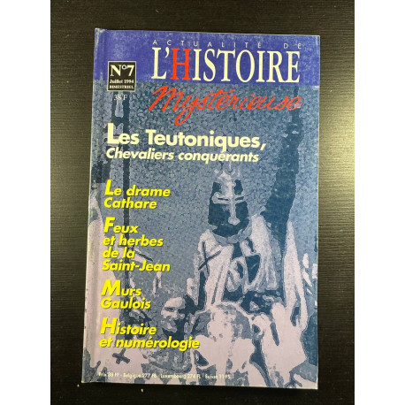 Actualité De L Histoire Mystérieuse n°7