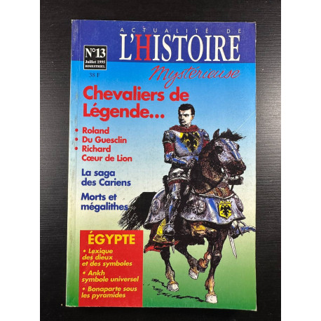 Actualité De L Histoire Mystérieuse n°13