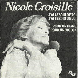 J'Ai Besoin De Toi J'Ai Besoin De Lui / Pour Un Piano Pour Un Violon