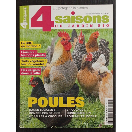 Revue 4 saisons du jardin bio N° 202