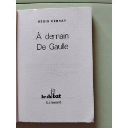 A demain de gaulle