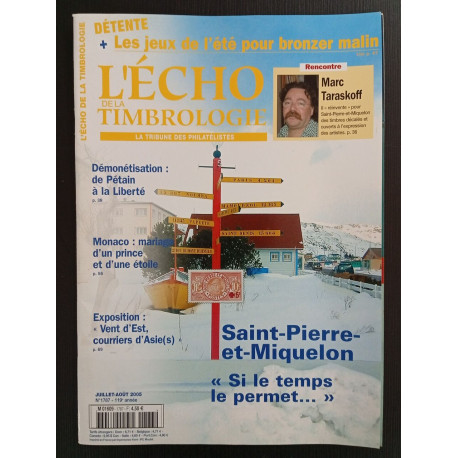 Revue L'écho de la timbrologie N° 1878