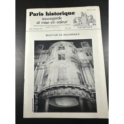 Paris historique sauvegarde et mise en valeur n°60