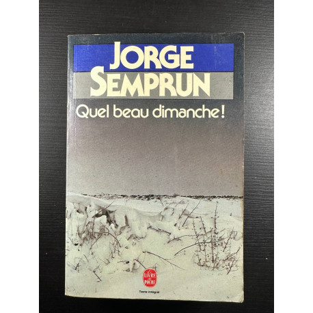 Quel beau dimanche
