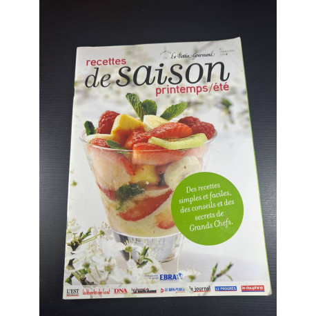 Recettes de saison printemps / été n°1