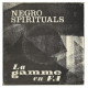 Negro Spirituals Par La Gamme En Fa