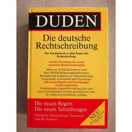 Duden: Rechtschreibung der deutschen Sprache