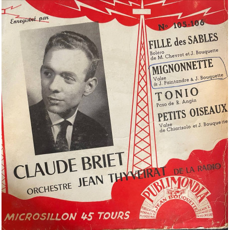 Claude briet orchestre jean thyveirat