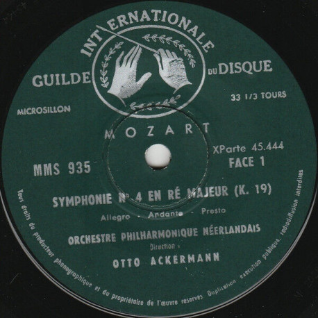 Symphonie Nº 4 En Ré Majeur / Symphonie Nº 10 En Sol Majeur