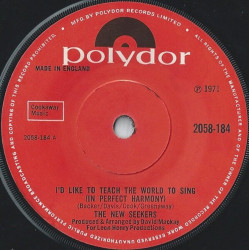 I'd Like To Teach The World To Sing (In Perfect Harmony)