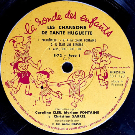 Les Chansons De Tante Huguette