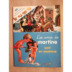 Les amis de Martine (avec 40 gommettes repositionnables): Les amis...