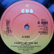 I Can't Let You Go