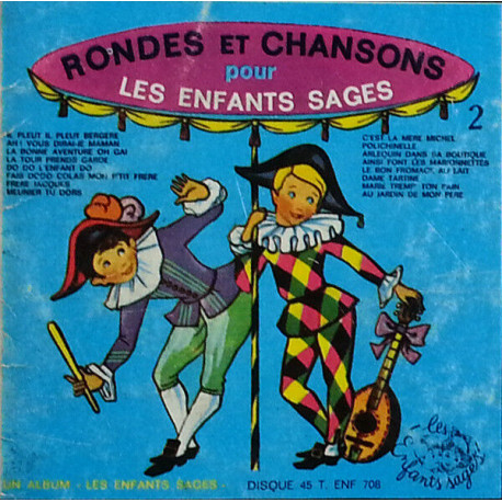 Rondes Et Chansons Pour Les Enfants Sages 2
