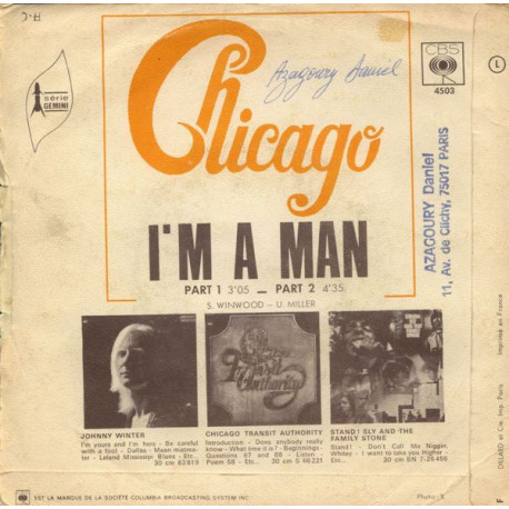 I'm A Man (Part 1 - Part 2)