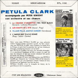 La Chanson D'Argentine (Tes Yeux Bleus)