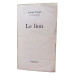 Le lion livre