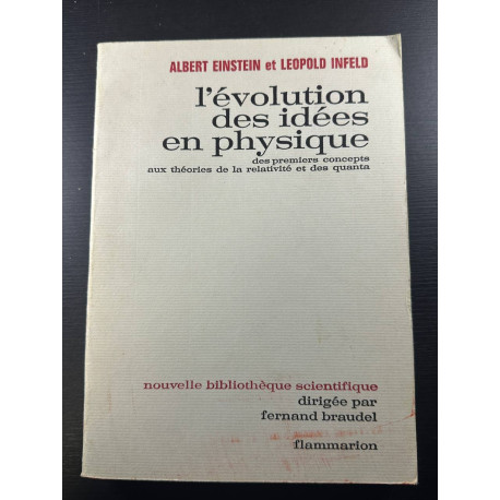 L'évolution des idées en physique