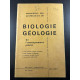 Biologie geologie de l'enseignement public n°1-1967