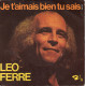 Je T'aimais Bien Tu Sais