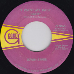 I Want My Baby Back / Gonna Keep On Tryin' Till I Win Your Love