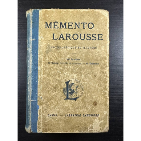 Mémento larousse encyclopédie et illustré