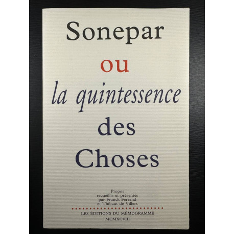Sonepar ou la quintessence des choses