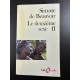 Le Deuxième Sexe. Tome 2 L'expérience Vécue
