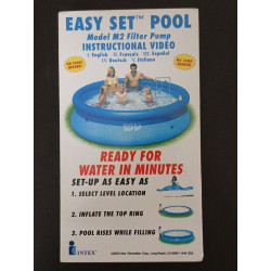 VHS : Easy set pool : ready for water in minutes