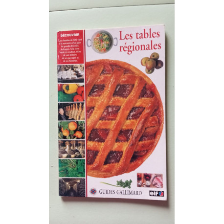 LES TABLES REGIONALES - GUIDES