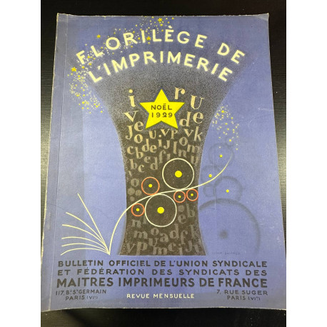 Florilège de l'Imprimerie Noel 1929