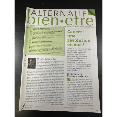 Alternatif bien être n°109