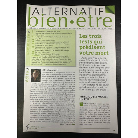 Alternatif bien être n°98