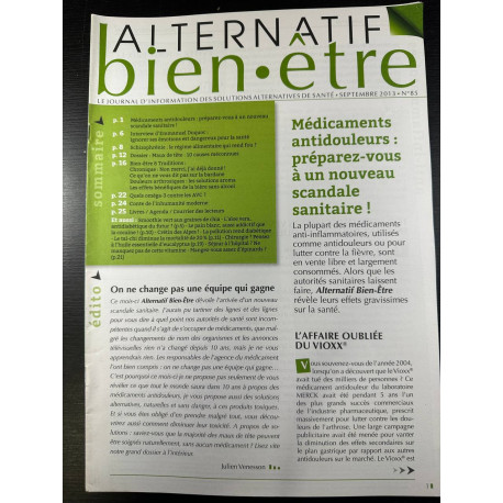 Alternatif bien être n°85