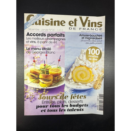 Cuisine et vins de France n°161