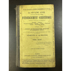 La deuxieme année d'enseignement scientifique
